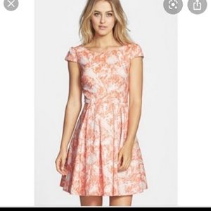Betsey Johnson orange dress